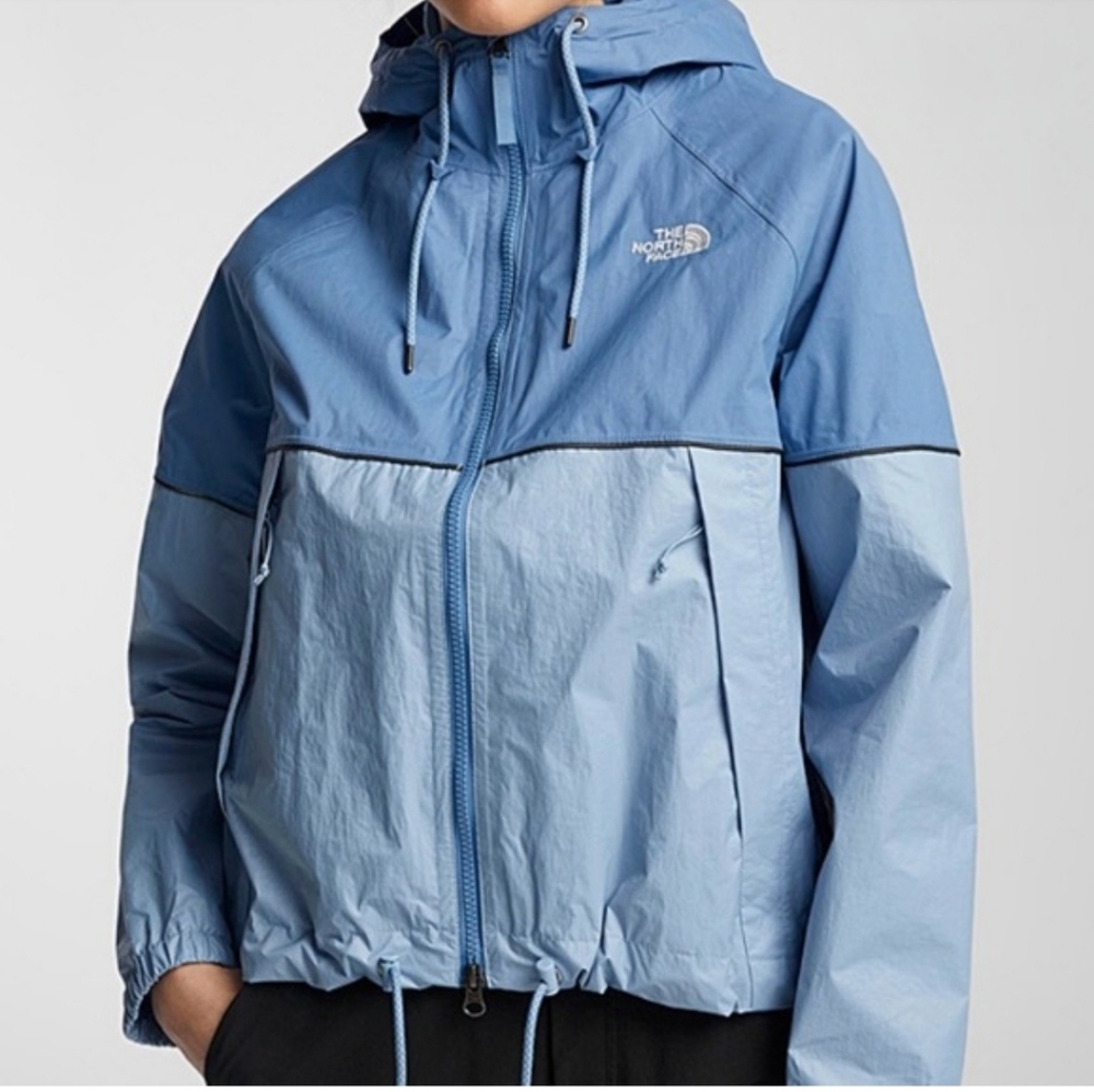 The North Face Women's Indigo Stone Novelty Antora Jacket Windbreaker